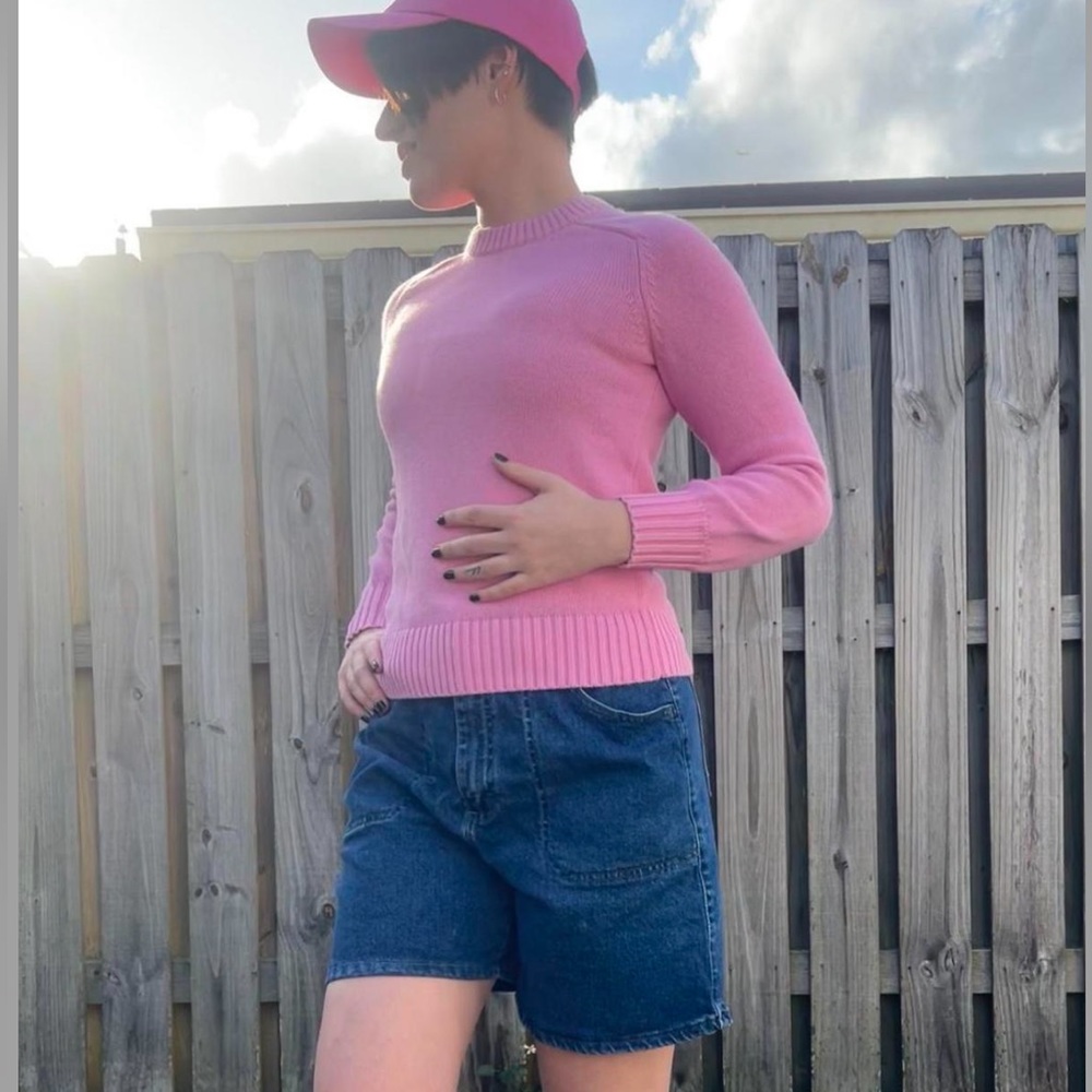 Adorable Baby Pink Sweater Unlabeled